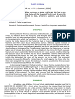 Petitioner Vs Vs Respondents Alfredo F. Tadiar Romulo S. Quimbo and Formoso & Quimbo Law Offices