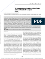 National Football League Scouting Combine Tests.14 PDF