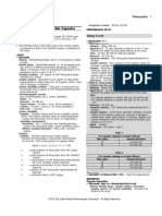 Tetracycline Hydrochloride Capsules: Official October 1, 2010