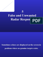 5 False and Unwanted Radar Responses