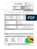 Risk Assessment: Chilled Water Line Chemical Flushing and Passivation Dubai