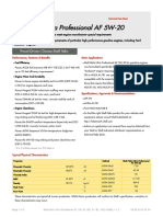 Shell Helix Ultra Professional AF 5W-20: Performance, Features & Benefits Main Applications