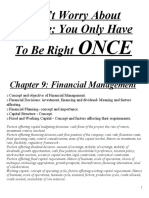 Chapter 9 Financial Management