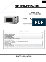 Service Manual: Covection Microwave Oven