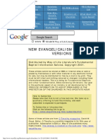 Neo-Evangelicalism & Versions, 1999.07.14.X PDF