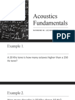 Introduction To Acoustic Fundamental Ece Course