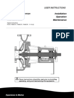 User Instructions: ERPN Centrifugal Pumps