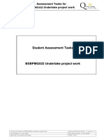 BSBPMG522 Student Assessment Tasks V1.0.