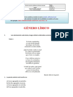 Taller Genero Lirico