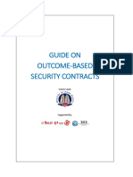 Guide On Outcome-Based Security Contracts: Sector Lead