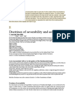 Doctrine of Severability