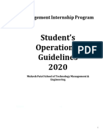 MIP Student Guidelines 2020 PDF