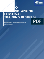 How To Build An Online Personal Training Business