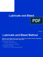 Lubricate and Bleed