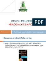 Design Principles:: Hemodialysis Machine