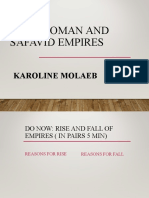 The OTTOMAN AND SAFAVID EMPIRES