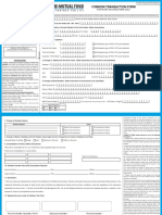 Common Transaction Form: (For Existing Investors Only)