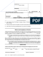 JDF 510 Consent To Adoption - Noncustodial Parent