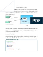 String Handling in Java