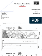 "The Chamber of Frozen Blades" Storyboard