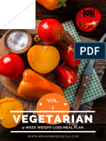 Vegetarian Weight Loss Meal Plan Vol.1