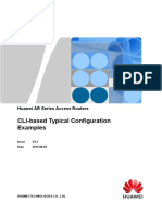 AR100, AR120, AR150, AR160, AR200, AR1200, AR2200, AR3200, and AR3600 CLI-based Typical Configuration Examples