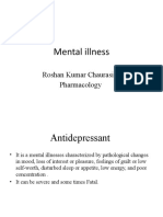 Drugs Used in Mental Illness