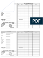 Sales Report Print/Cancel/Brownout/Etc: PC# Time-In Page/Price Amount Remarks