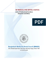 Code of Conduct and Ethics For Doctors (BMDC) PDF