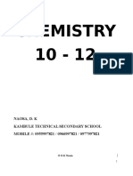 Chemistry 10 - 12 PDF