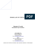 Food Law in Vietnam PDF