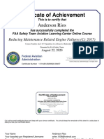 Certificado Faa 2