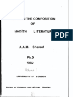 Studies in Hadith Composition Literature PDF