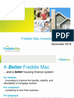 Freddie Mac Investor Presentation: November 2019