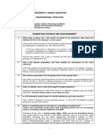 ProfessionalPractice - FAQ (For BEM's Website) PDF