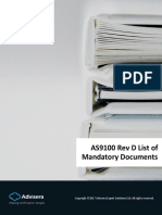 AS9100D List of Mandatory Documents Whitepaper en