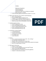 MCQ - Haemotopoietic System