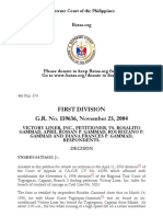 First Division G.R. No. 159636, November 25, 2004: Supreme Court of The Philippines