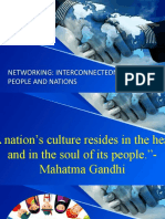 Networking: Interconnectedness of People and Nations