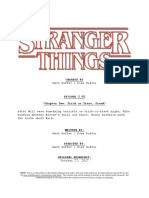 Stranger Things Episode Script 2 02 Chapter Two Trick or Treat Freak