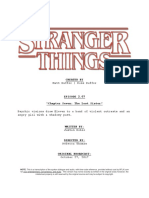 Stranger Things Episode Script 2 07 Chapter Seven The Lost Sister