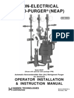 Non-Electrical Auto-Purger (NEAP) : Operator Installation & Instruction Manual