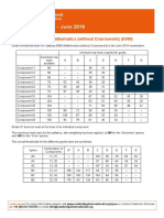 Mathematics Grade Threshold Table 0580 PDF