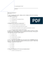 SPRING 2018 BUS 498 EXIT ASSESSMENT TEST Questions - NSU