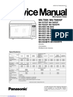 NN-T695 NN-T685SF: Microwave Oven