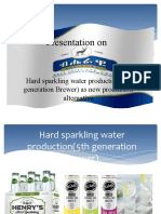 Hard Sparkling Water Production