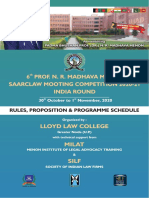 Moot Proposition India - Round New PDF