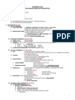 Business Law (Oblicon) Notes