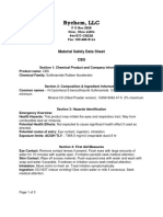 Rychem, LLC: Material Safety Data Sheet CBS