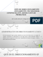 Administracion de Direccionamiento Logico